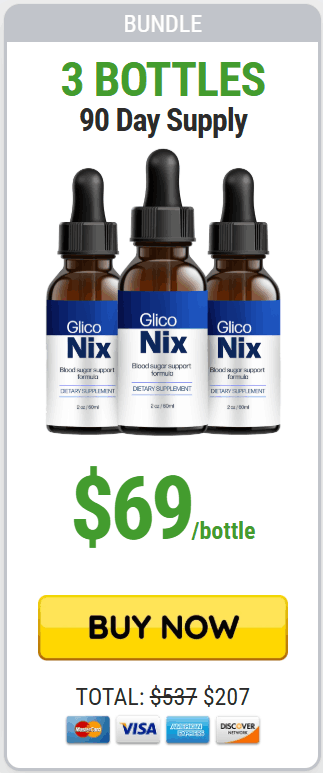 Buy GlicoNix 3 Bottle